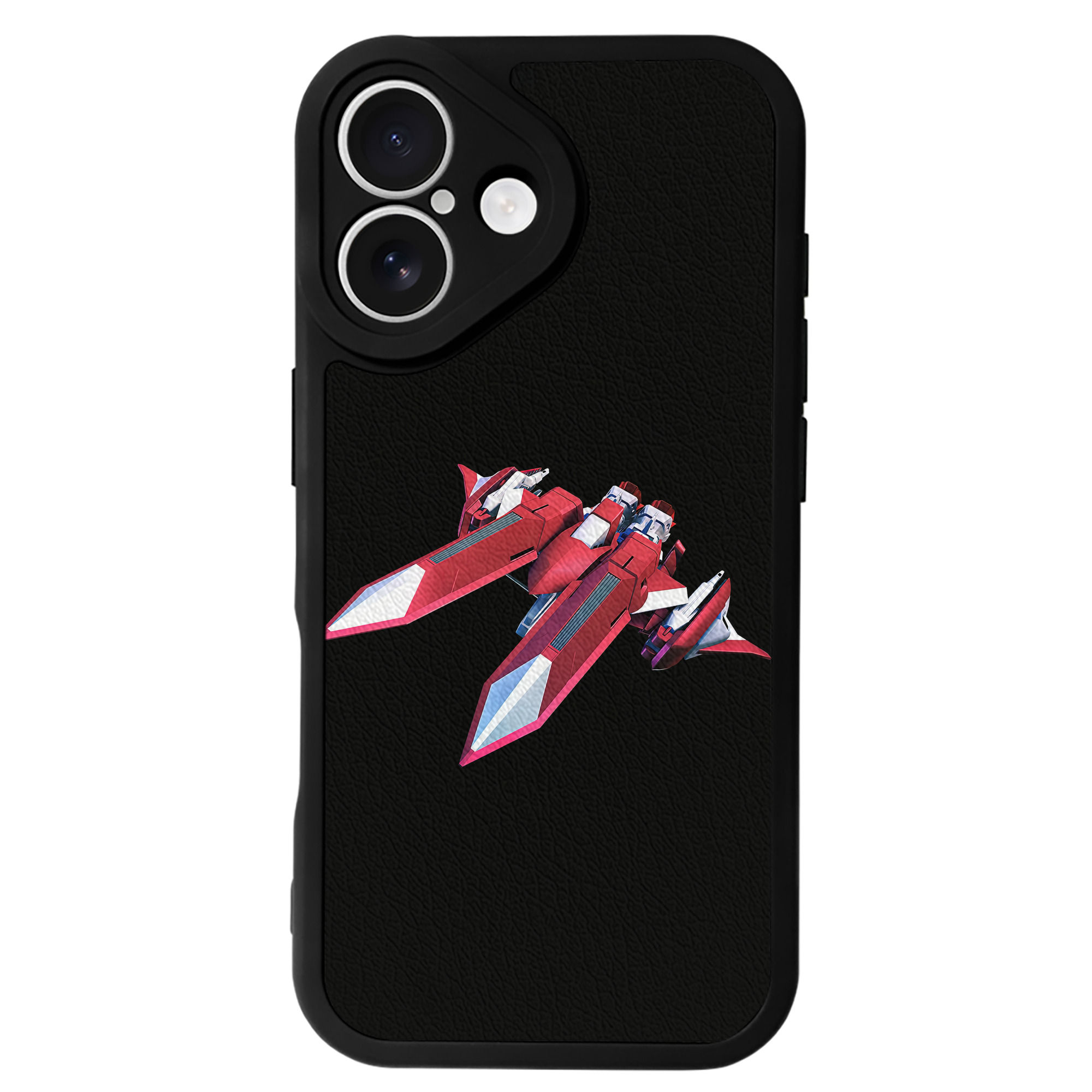 （画像用） 機動戦士ガンダム Mobile Suit Gundam 【iPhone 16シリーズ対応】シリコンスマホケース（レザー調） 材質：シリコン